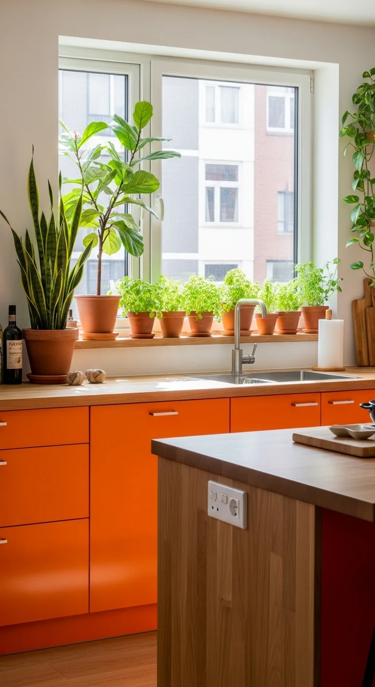 Urban Oasis: Nature-Inspired Accents