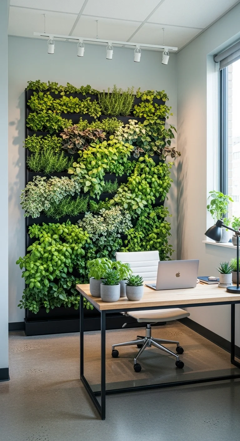 Vertical Gardens for Fresh Air and Aesthetics
