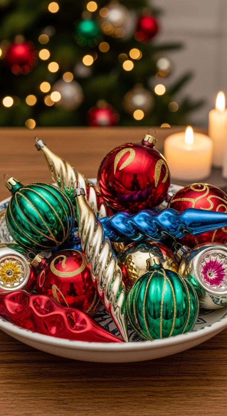 Vintage Glass Baubles