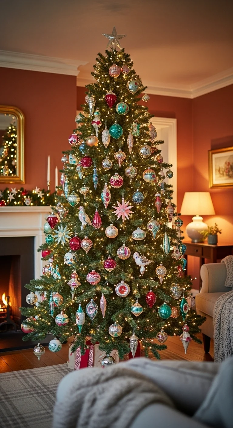 Vintage Glass Ornaments