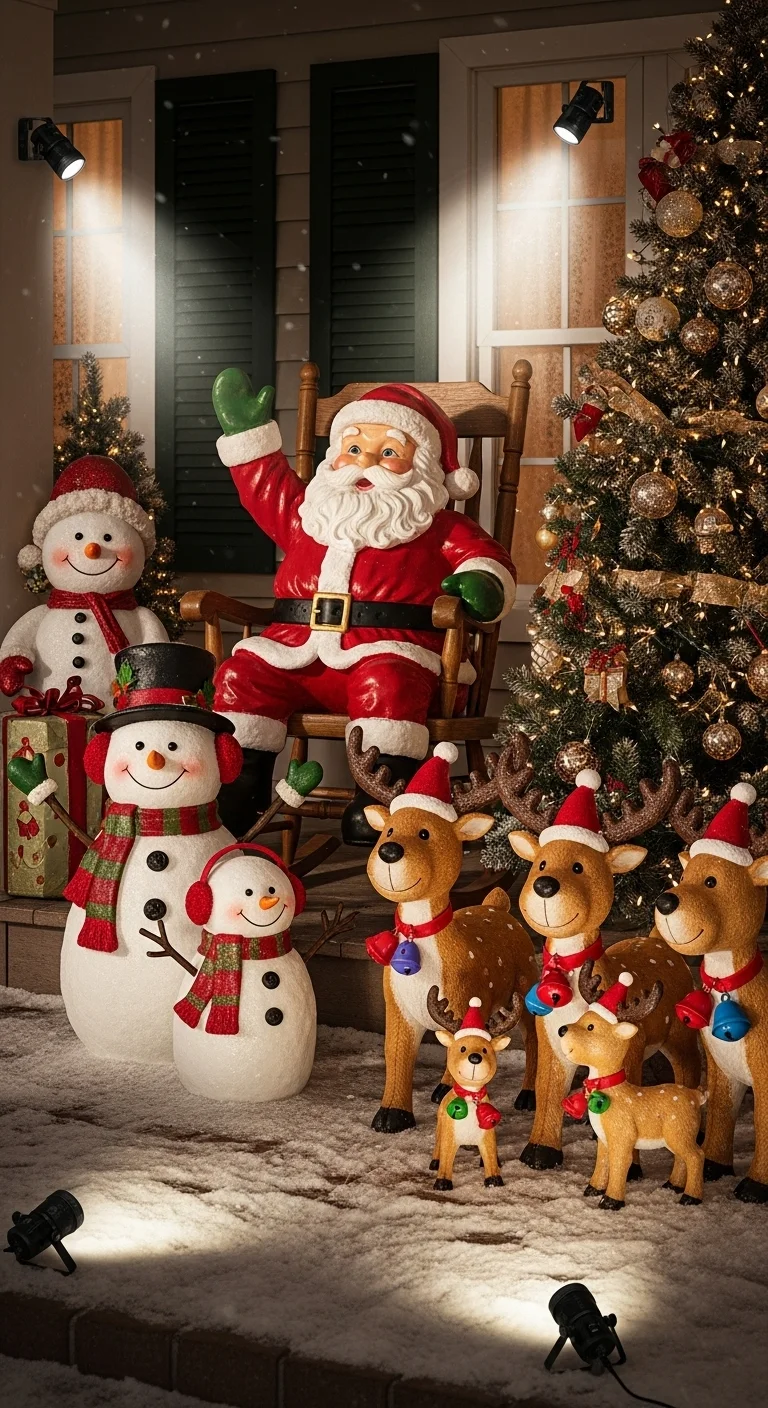 Whimsical Christmas Figures