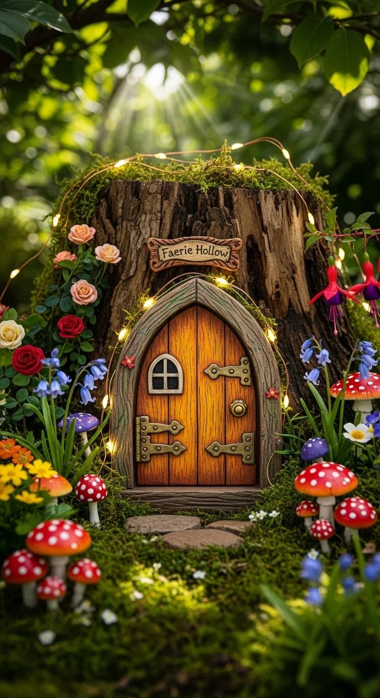 Whimsical Fairy Door