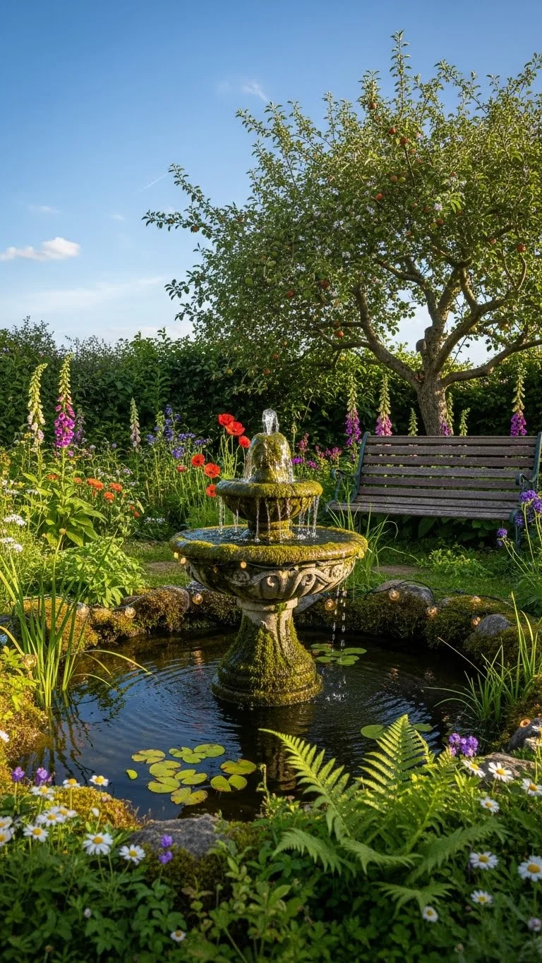 Whimsical Fairy Pond