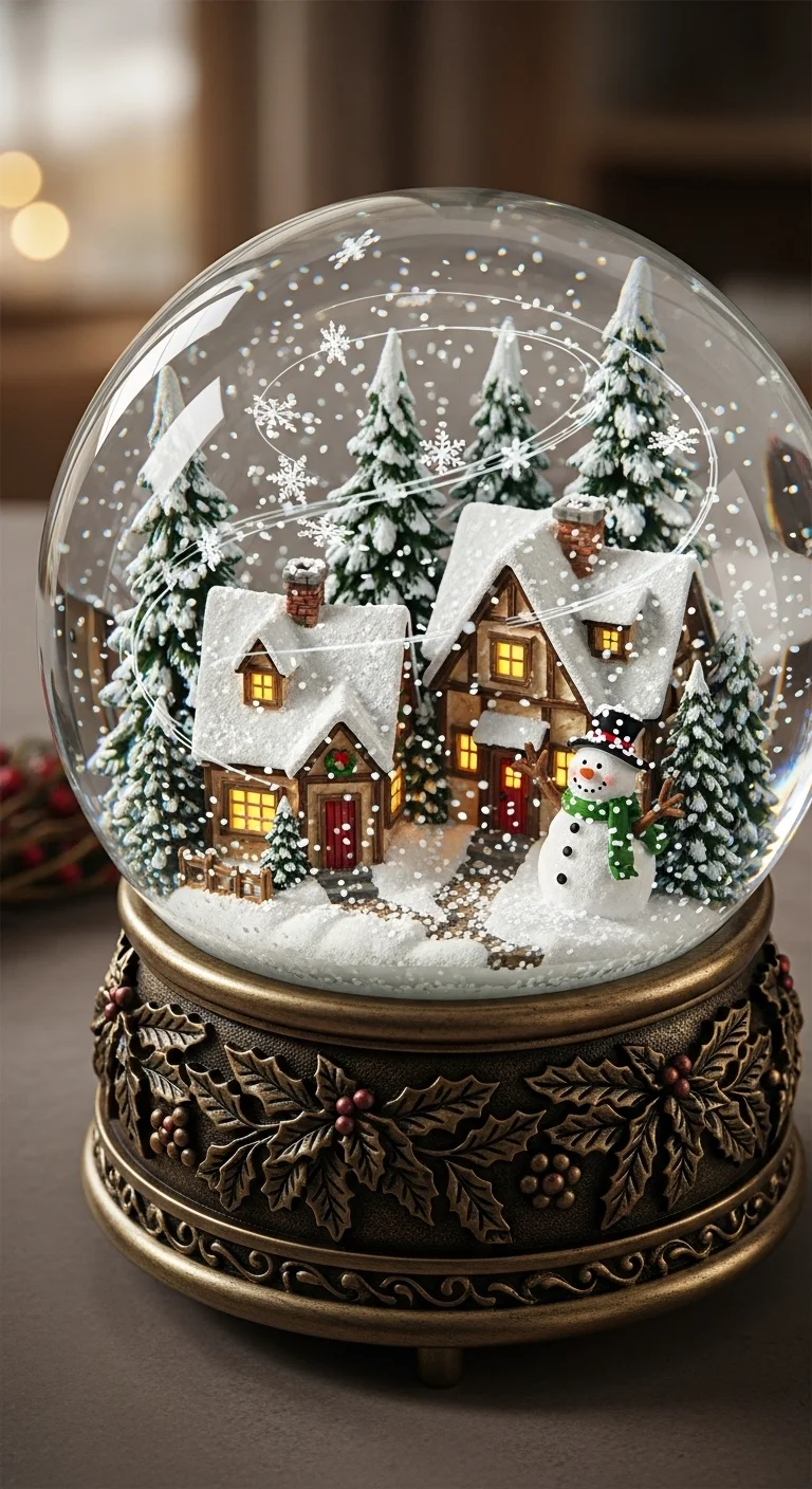 Whimsical Snow Globe Wonderland