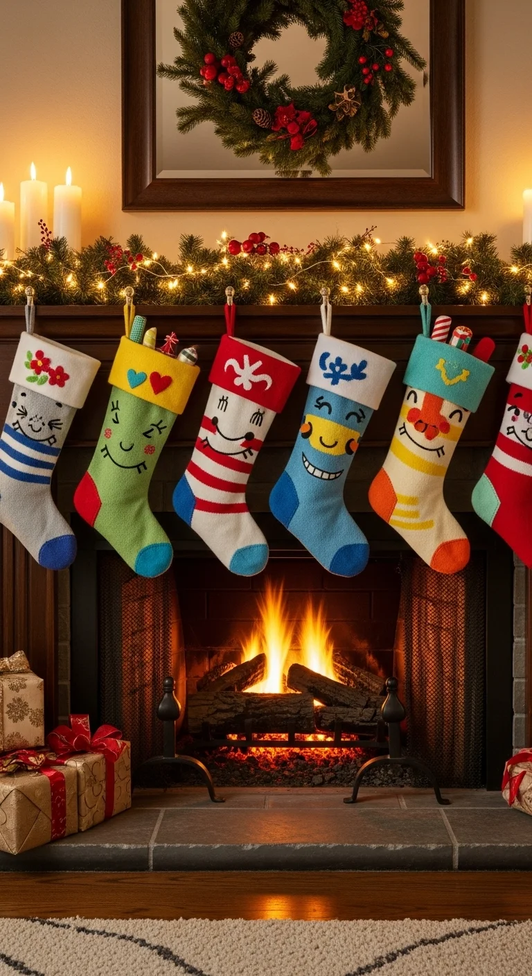 Whimsical Stocking Hangouts