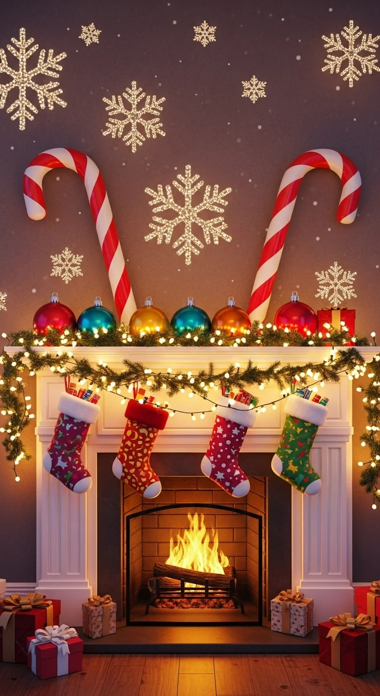 Whimsical Wonderland with Candy Canes